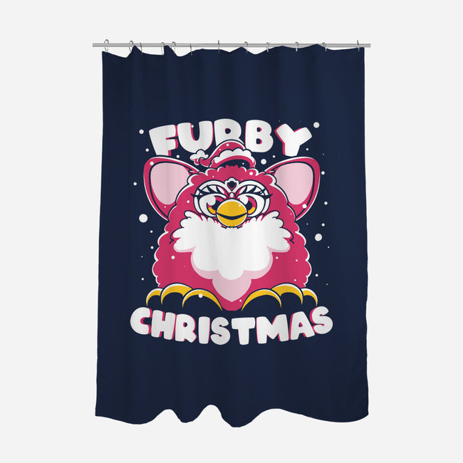 Furby Christmas-None-Polyester-Shower Curtain-estudiofitas