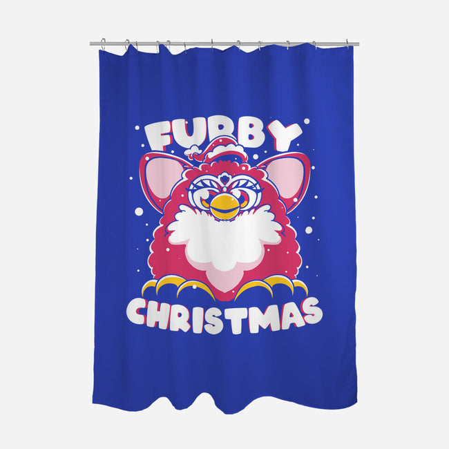 Furby Christmas-None-Polyester-Shower Curtain-estudiofitas