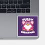 Furby Christmas-None-Glossy-Sticker-estudiofitas