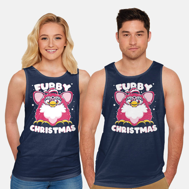 Furby Christmas-Unisex-Basic-Tank-estudiofitas