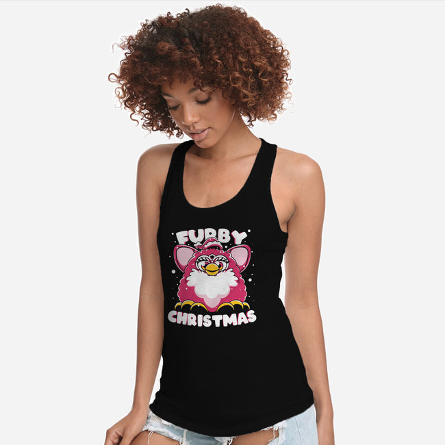 Furby Christmas-Womens-Racerback-Tank-estudiofitas