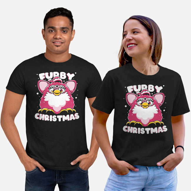 Furby Christmas-Unisex-Basic-Tee-estudiofitas