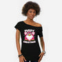 Furby Christmas-Womens-Off Shoulder-Tee-estudiofitas