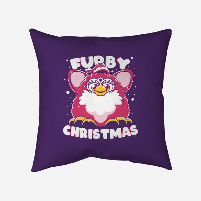 Furby Christmas-None-Removable Cover-Throw Pillow-estudiofitas