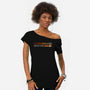 Exterminate Since 1963-Womens-Off Shoulder-Tee-DrMonekers