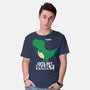 Cute But Deadly T-Rex-Mens-Basic-Tee-turborat14