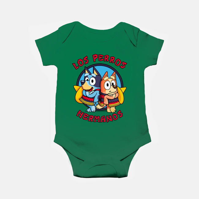 Los Perros Hermanos-Baby-Basic-Onesie-Raffiti