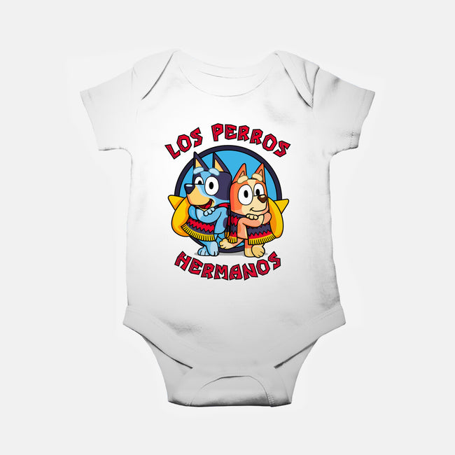 Los Perros Hermanos-Baby-Basic-Onesie-Raffiti