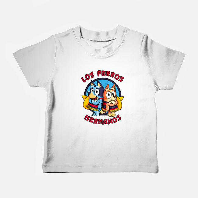 Los Perros Hermanos-Baby-Basic-Tee-Raffiti