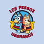 Los Perros Hermanos-Womens-Fitted-Tee-Raffiti