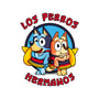 Los Perros Hermanos-Mens-Basic-Tee-Raffiti