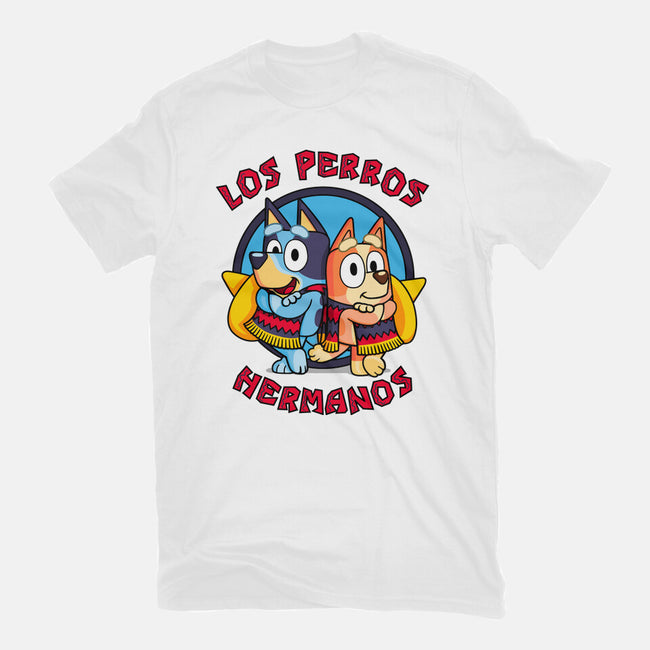 Los Perros Hermanos-Mens-Basic-Tee-Raffiti