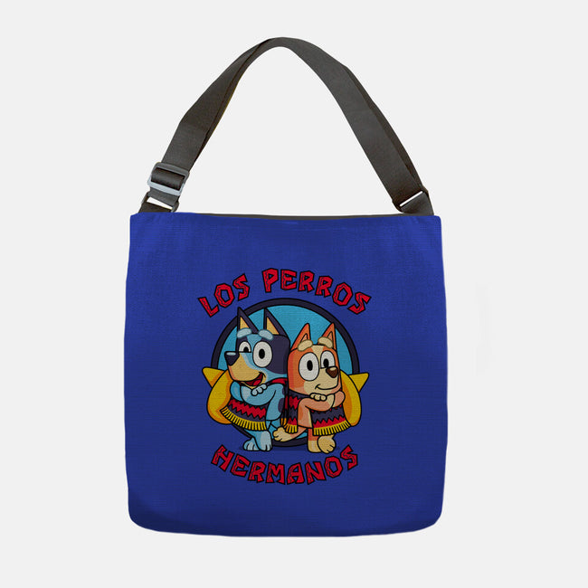 Los Perros Hermanos-None-Adjustable Tote-Bag-Raffiti