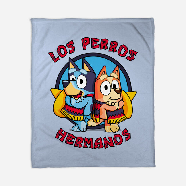 Los Perros Hermanos-None-Fleece-Blanket-Raffiti