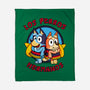 Los Perros Hermanos-None-Fleece-Blanket-Raffiti