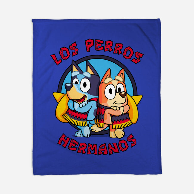 Los Perros Hermanos-None-Fleece-Blanket-Raffiti