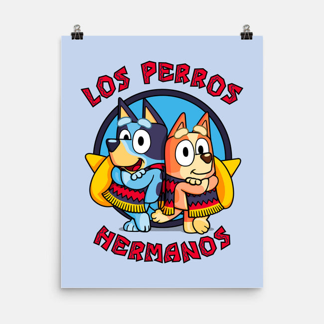 Los Perros Hermanos-None-Matte-Poster-Raffiti