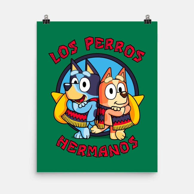 Los Perros Hermanos-None-Matte-Poster-Raffiti