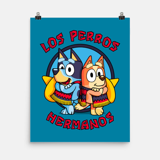 Los Perros Hermanos-None-Matte-Poster-Raffiti