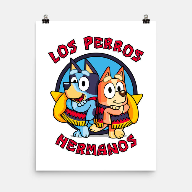 Los Perros Hermanos-None-Matte-Poster-Raffiti