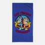 Los Perros Hermanos-None-Beach-Towel-Raffiti