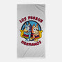 Los Perros Hermanos-None-Beach-Towel-Raffiti