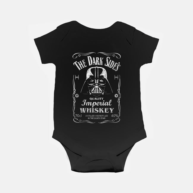 The Dark Side's Whiskey-Baby-Basic-Onesie-NMdesign