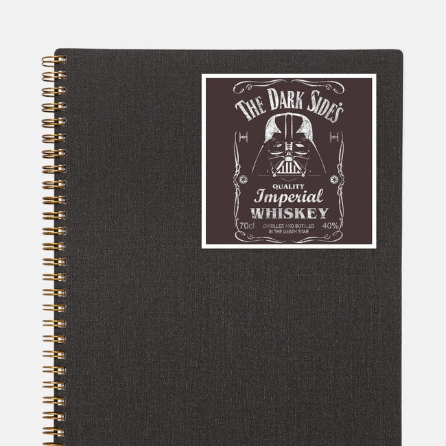 The Dark Side's Whiskey-None-Glossy-Sticker-NMdesign