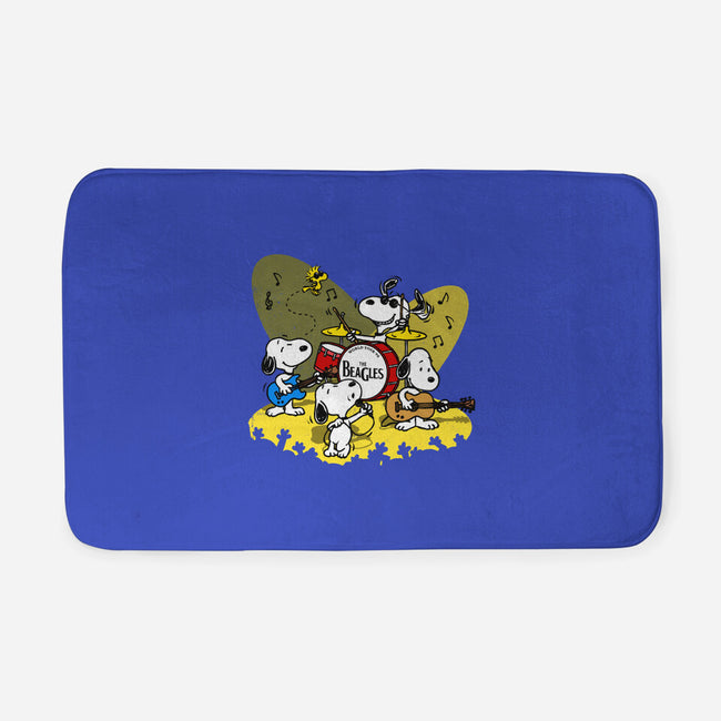 The Beagles-None-Memory Foam-Bath Mat-drbutler