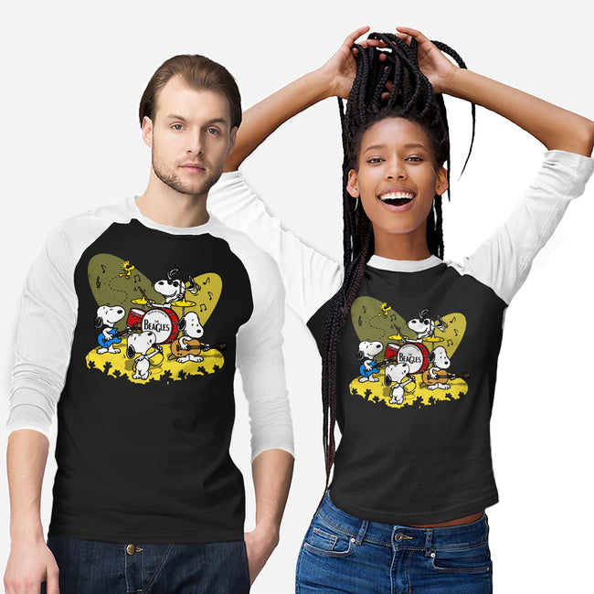 The Beagles-Unisex-Baseball-Tee-drbutler