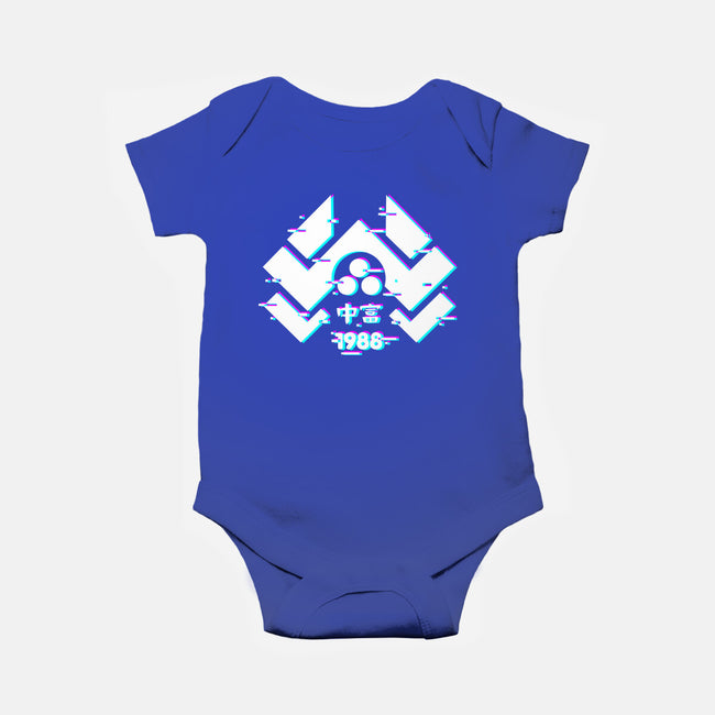 Glitch Nakatomi-Baby-Basic-Onesie-spoilerinc