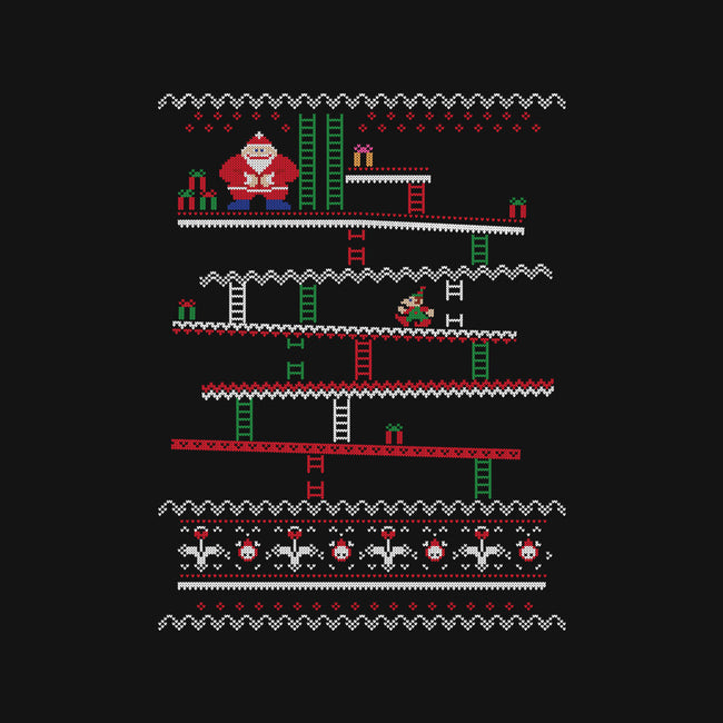 Arcade Climber Christmas-Womens-Basic-Tee-WhosTonyRamos