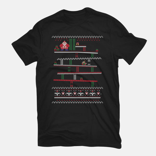 Arcade Climber Christmas-Youth-Basic-Tee-WhosTonyRamos