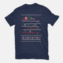 Arcade Climber Christmas-Unisex-Basic-Tee-WhosTonyRamos