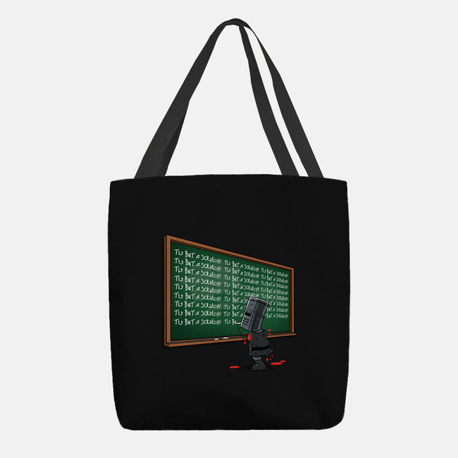 Black Knight Detention-None-Basic Tote-Bag-Getsousa!