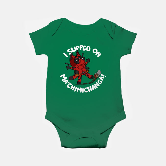 BlueyPool's Chimichanga-Baby-Basic-Onesie-Artist Davee Bee