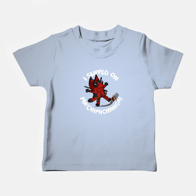 BlueyPool's Chimichanga-Baby-Basic-Tee-Artist Davee Bee