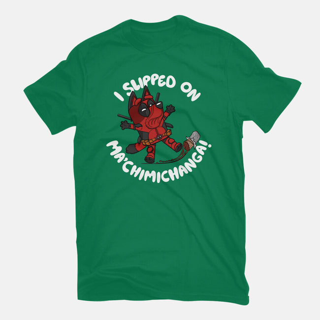 BlueyPool's Chimichanga-Mens-Basic-Tee-Artist Davee Bee