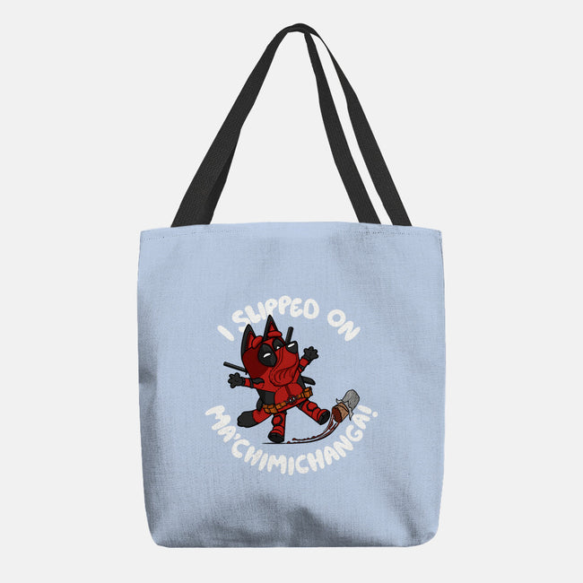 BlueyPool's Chimichanga-None-Basic Tote-Bag-Artist Davee Bee