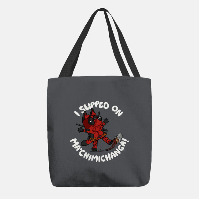 BlueyPool's Chimichanga-None-Basic Tote-Bag-Artist Davee Bee