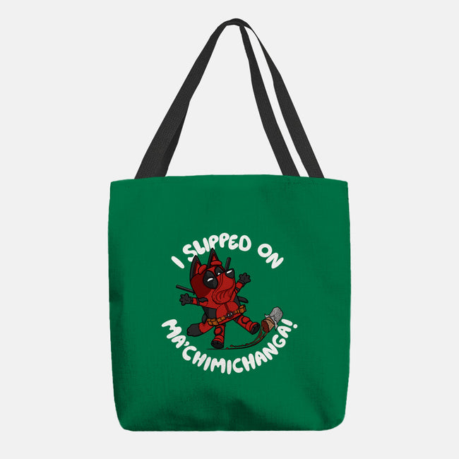 BlueyPool's Chimichanga-None-Basic Tote-Bag-Artist Davee Bee