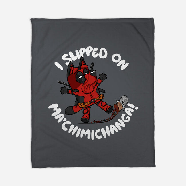 BlueyPool's Chimichanga-None-Fleece-Blanket-Artist Davee Bee