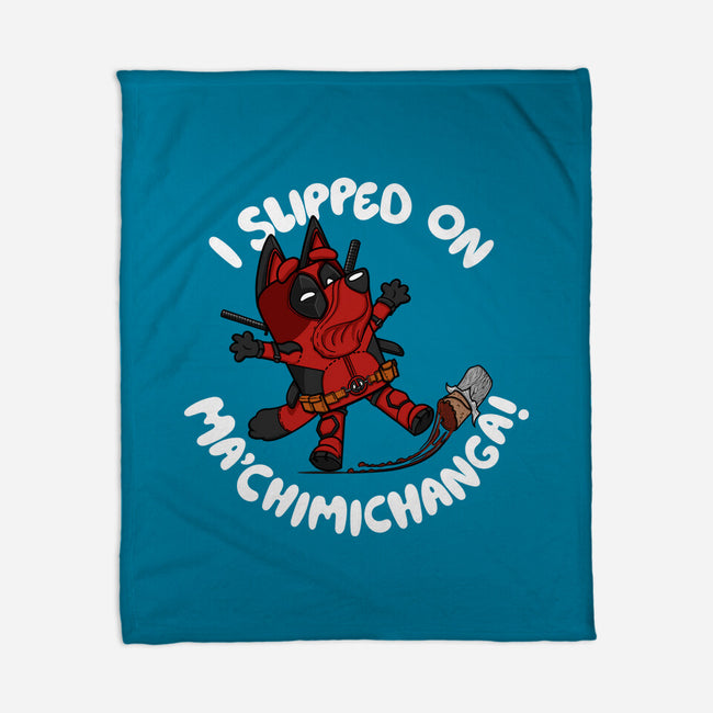 BlueyPool's Chimichanga-None-Fleece-Blanket-Artist Davee Bee