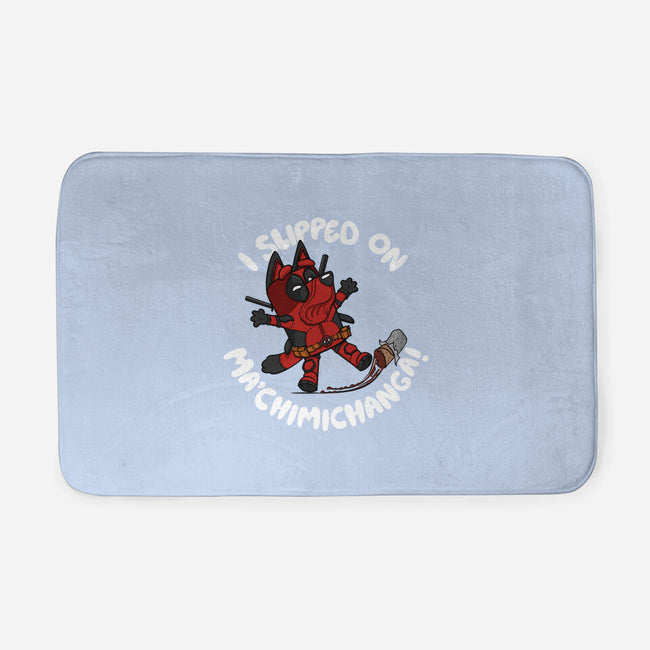 BlueyPool's Chimichanga-None-Memory Foam-Bath Mat-Artist Davee Bee