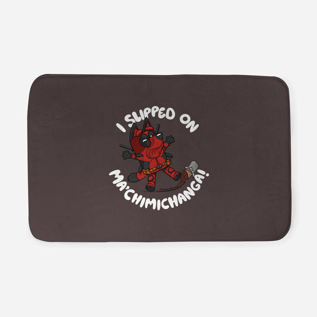 BlueyPool's Chimichanga-None-Memory Foam-Bath Mat-Artist Davee Bee