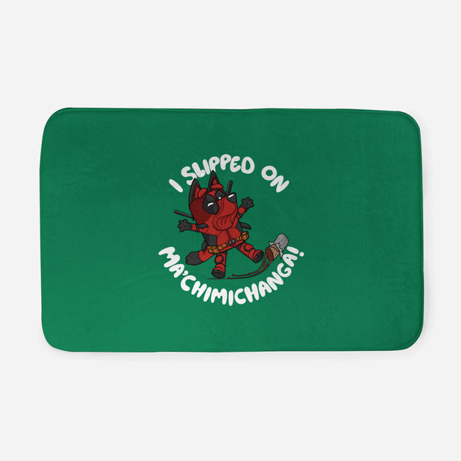 BlueyPool's Chimichanga-None-Memory Foam-Bath Mat-Artist Davee Bee