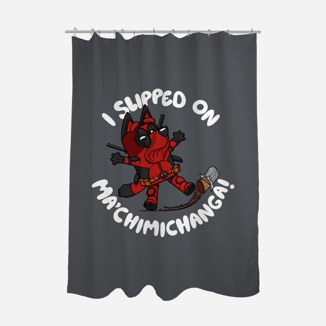 BlueyPool's Chimichanga-None-Polyester-Shower Curtain-Artist Davee Bee