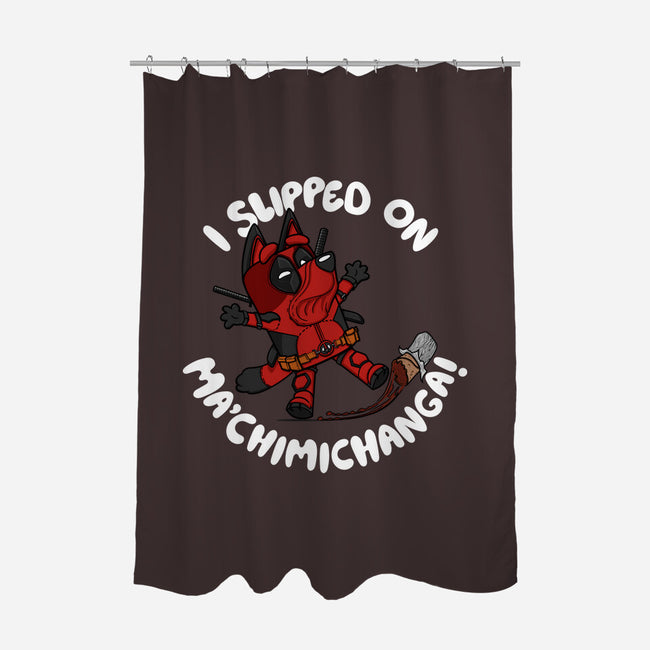 BlueyPool's Chimichanga-None-Polyester-Shower Curtain-Artist Davee Bee