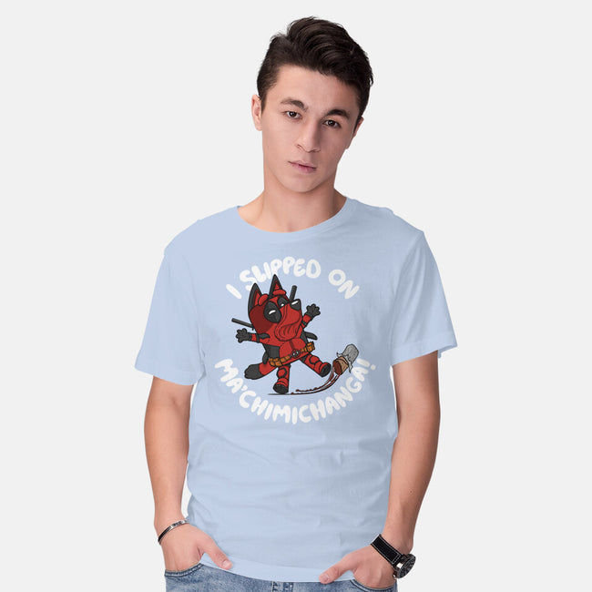 BlueyPool's Chimichanga-Mens-Basic-Tee-Artist Davee Bee