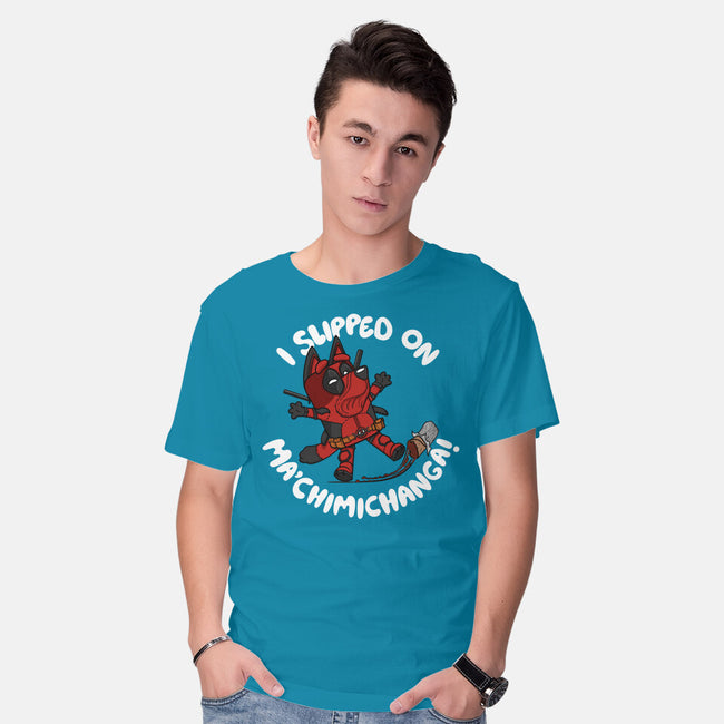 BlueyPool's Chimichanga-Mens-Basic-Tee-Artist Davee Bee